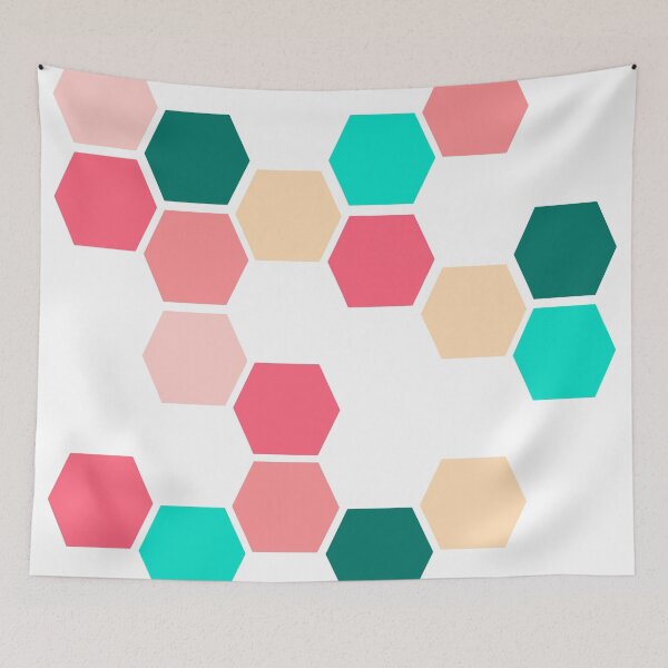 Item preview, Hexagonal Composition 1 designed and sold by passionatelyem.