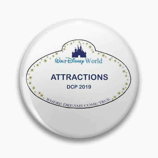 Item preview, DCP Cast Name Tag Attractions designed and sold by Mmk296.