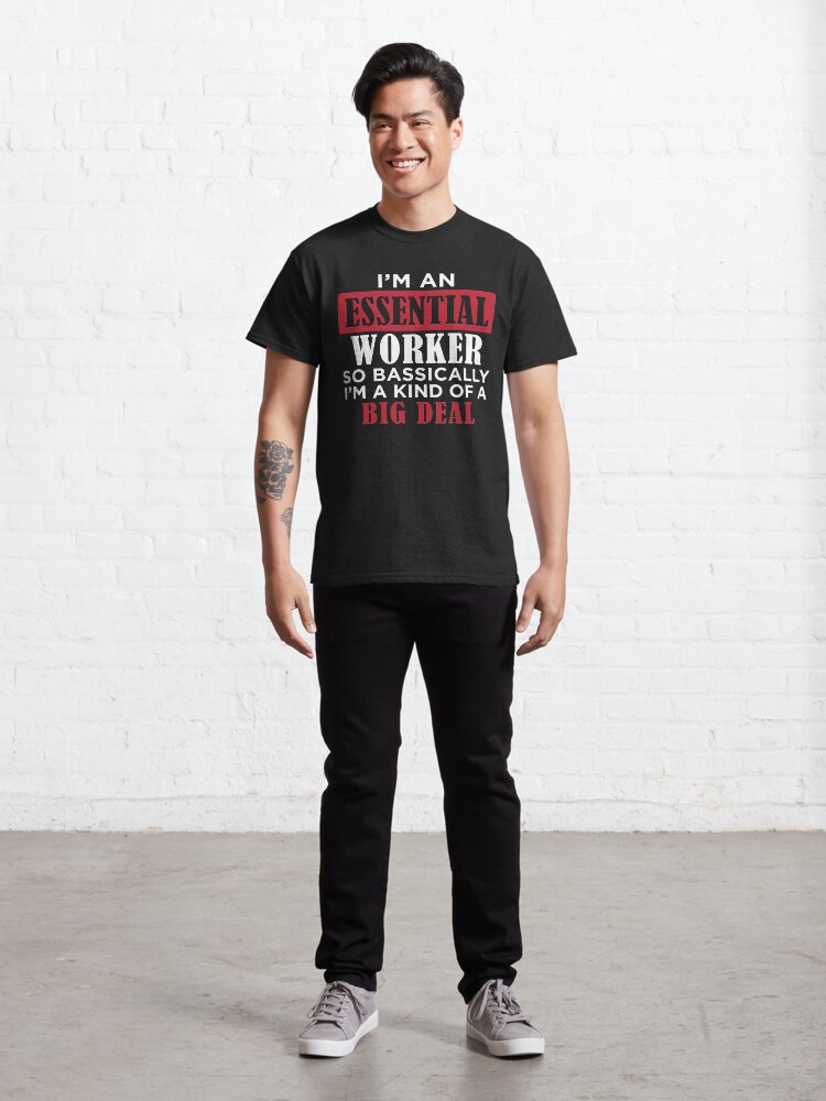 essential worker t shirt design