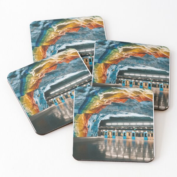 Item preview, Stockholm Rainbow Metro Station, Sweden designed and sold by michieldros.