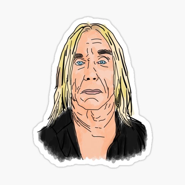 Iggy Pop Sticker