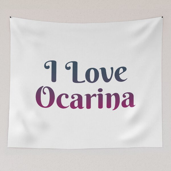 Item preview, I Love Ocarina designed and sold by ojdart.