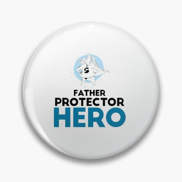 Item preview, FATHER GIFT : FATHER PROTECTOR HERO, father's day gift, super father designed and sold by Edgy DESIGNS.