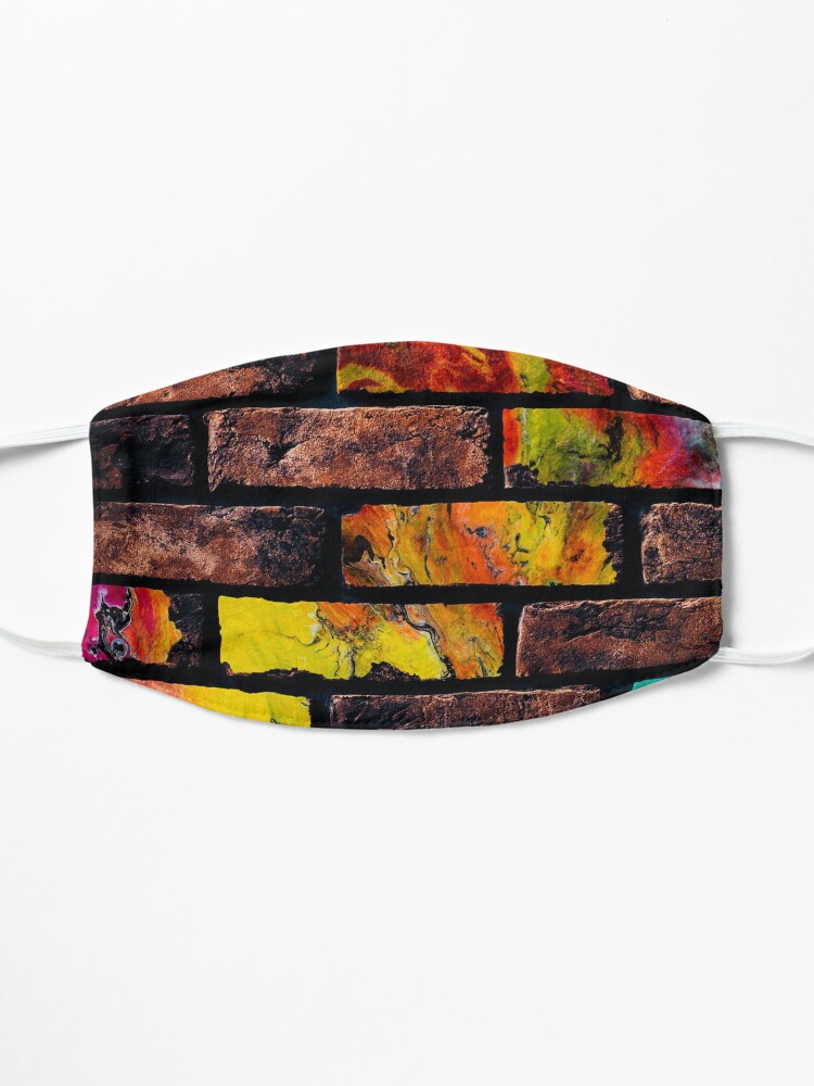 “brick wall” Mask for Sale by –Andrii– | Redbubble