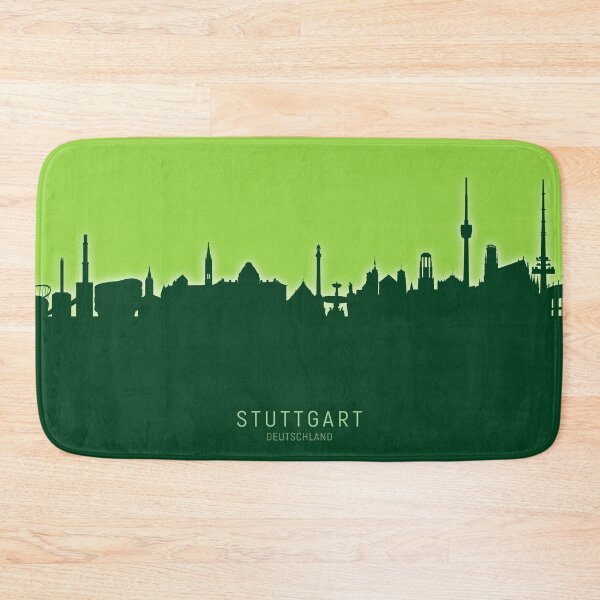 Item preview, Stuttgart Germany Skyline designed and sold by ArtPrints.