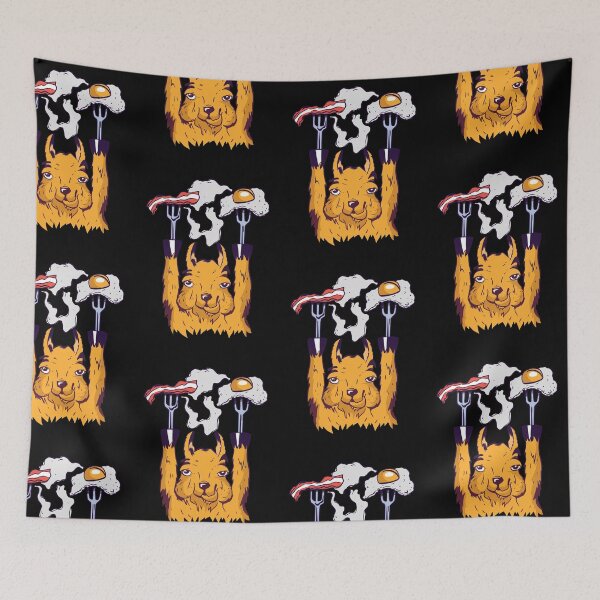 Item preview, breakfast llama  designed and sold by pirminio.