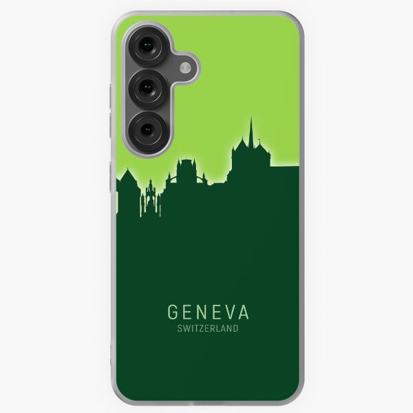Item preview, Geneva Switzerland Skyline designed and sold by ArtPrints.