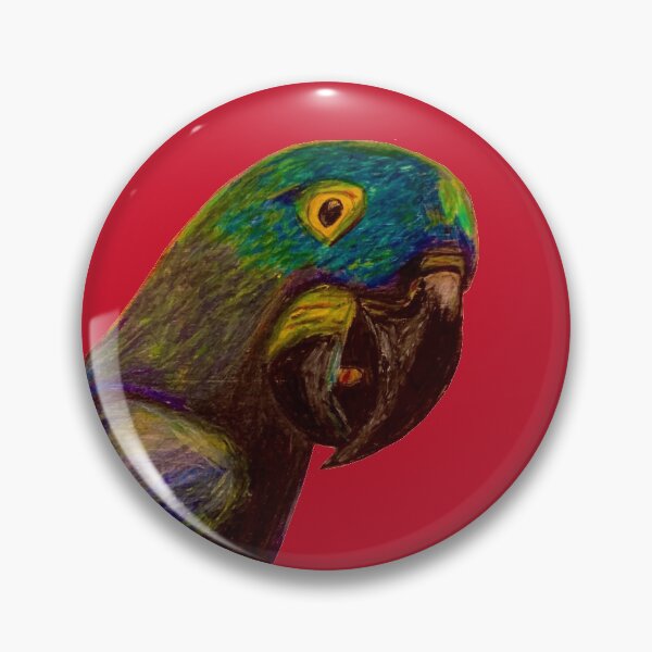 Item preview, "Scared Nitwit" | Parrot Original Artwork by Nicholas Brendon designed and sold by NickyBrendon.