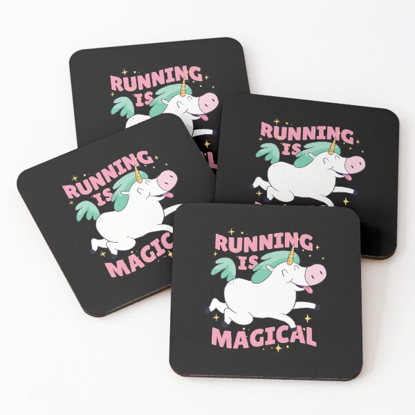 Item preview, unicorn running  designed and sold by pirminio.