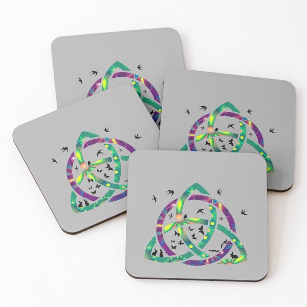Item preview, British Summer Celtic Knot designed and sold by WildGeometric.