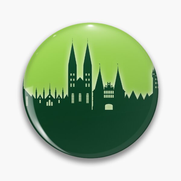 Item preview, Lubeck Germany Skyline designed and sold by ArtPrints.