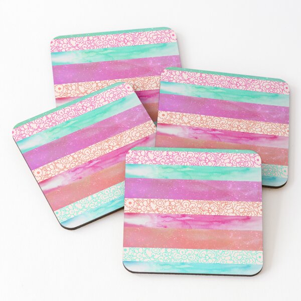 Item preview, Tropical Stripes designed and sold by Tangerine-Tane.