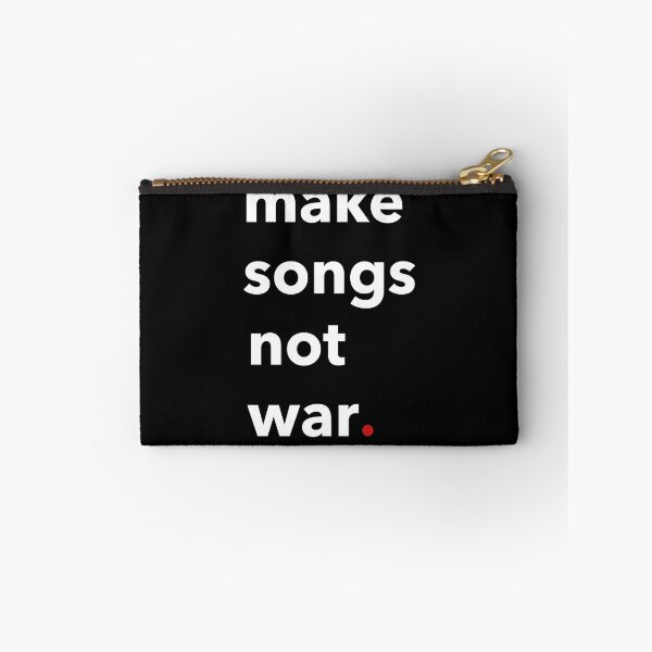 Item preview, Music Make Songs Not War Gift designed and sold by SuperFreshArt.