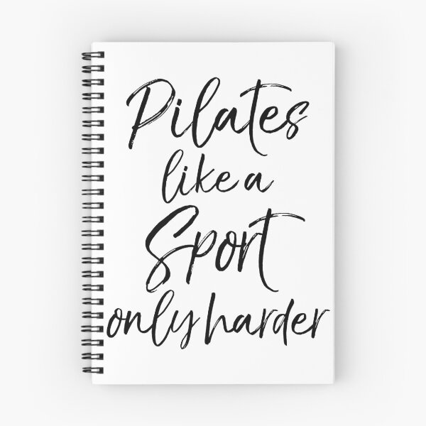 Artikelvorschau, Pilates Like a Sport Only Harder Funny Workout Quote entworfen und verkauft von TNDesignStudio.