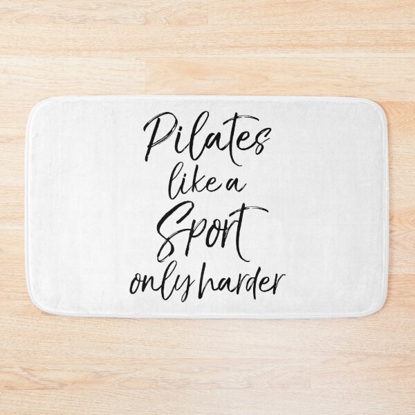 Item preview, Pilates Like a Sport Only Harder Funny Workout Quote designed and sold by TNDesignStudio.