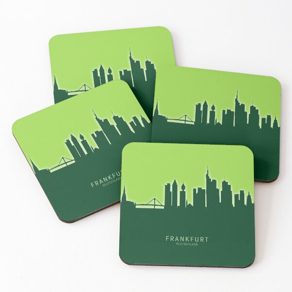 Item preview, Frankfurt Germany Skyline designed and sold by ArtPrints.