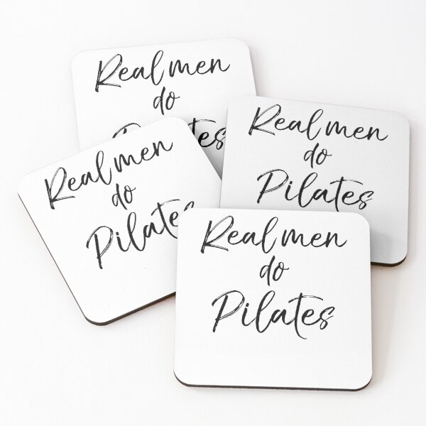 Artikelvorschau, Real Me Do Pilates Funny Workout Quote entworfen und verkauft von TNDesignStudio.