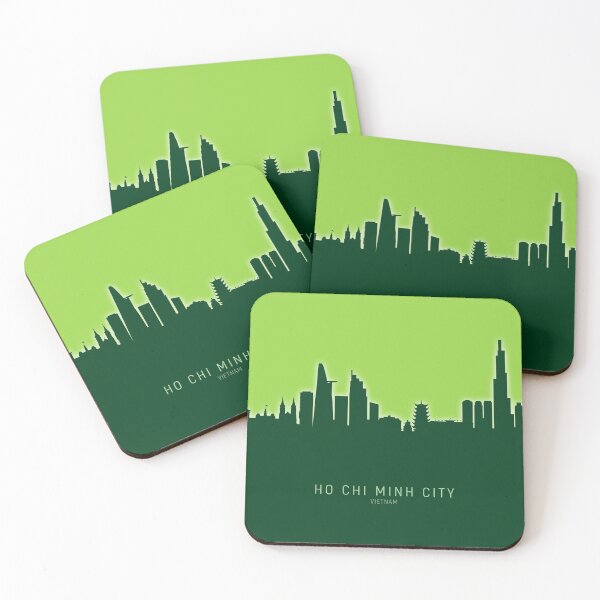 Item preview, Ho Chi Minh City Vietnam Skyline designed and sold by ArtPrints.