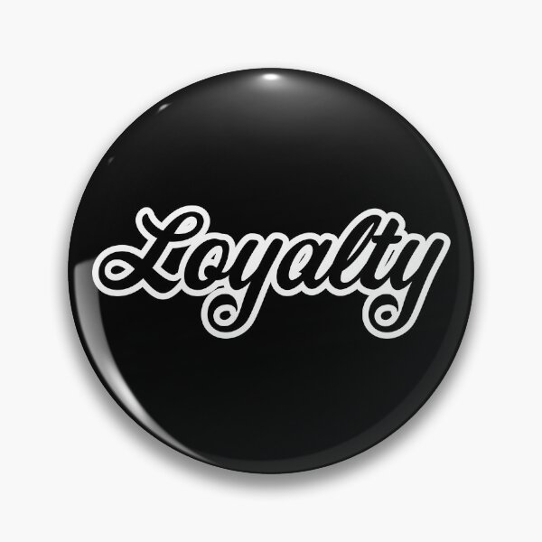 Item preview, Loyalty Loyal Fancy Script Gift designed and sold by SuperFreshArt.
