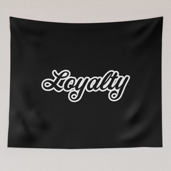 Item preview, Loyalty Loyal Fancy Script Gift designed and sold by SuperFreshArt.