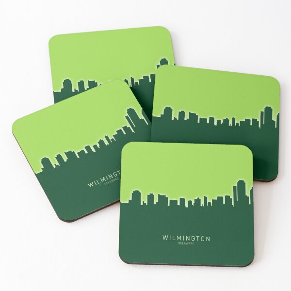 Item preview, Wilmington Delaware Skyline designed and sold by ArtPrints.