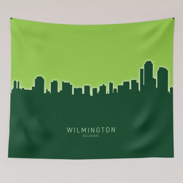 Artikelvorschau, Wilmington Delaware Skyline entworfen und verkauft von ArtPrints.