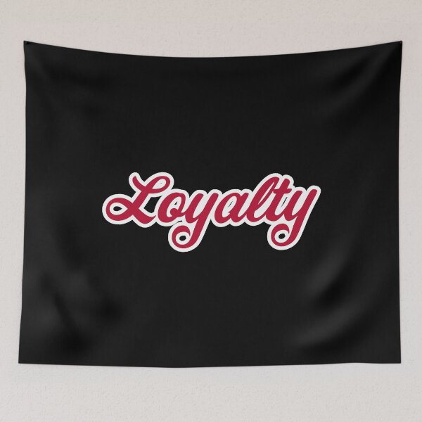 Item preview, Loyalty Loyal Fancy Script Gift designed and sold by SuperFreshArt.