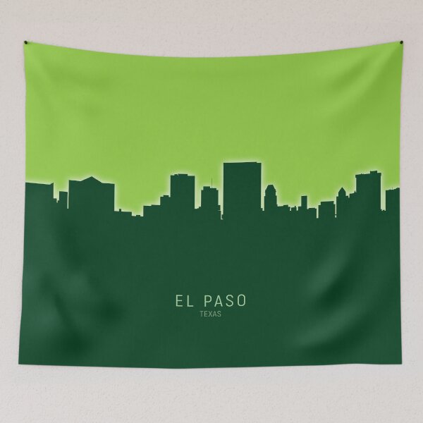 Item preview, El Paso Texas Skyline designed and sold by ArtPrints.