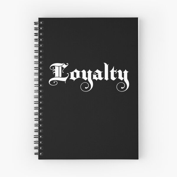 Item preview, Loyalty Loyal Fancy Script Gift designed and sold by SuperFreshArt.