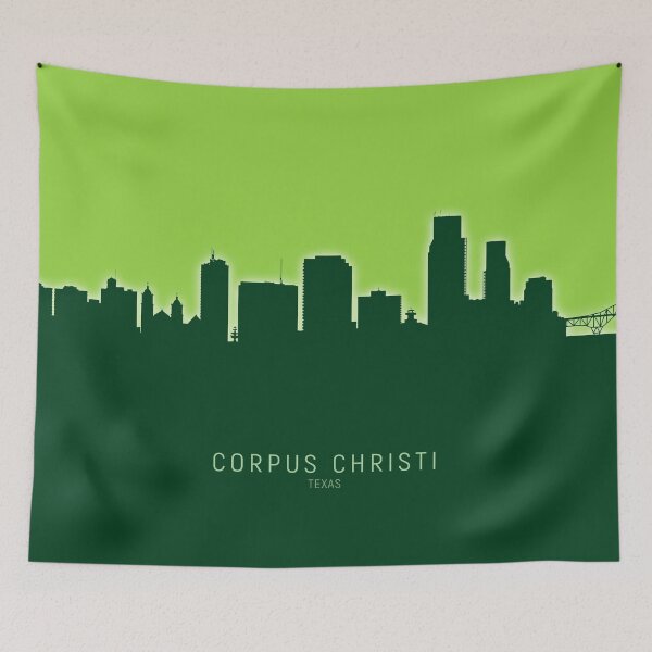 Item preview, Corpus Christi Texas Skyline designed and sold by ArtPrints.