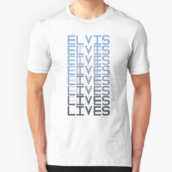 Elvis Lives Slim Fit T-Shirt
