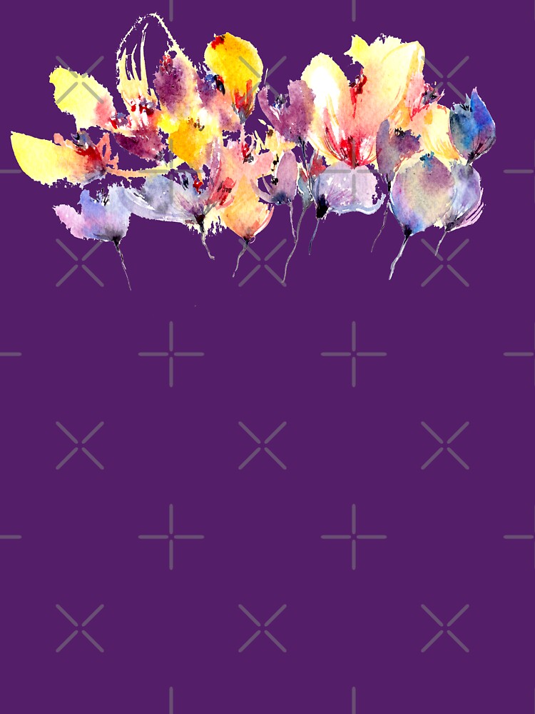 Wild Flowers - Yellow and Purple by whya