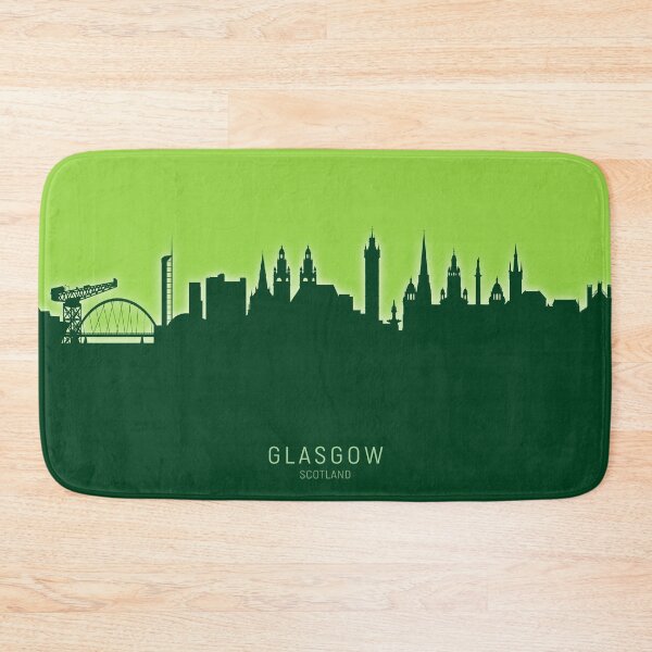 Item preview, Glasgow Scotland Skyline designed and sold by ArtPrints.
