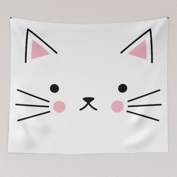 Item preview,  Cute Cat Face I Love Cats Cat Lover Gift designed and sold by DanVsPOD.