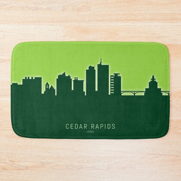 Item preview, Cedar Rapids Iowa Skyline designed and sold by ArtPrints.