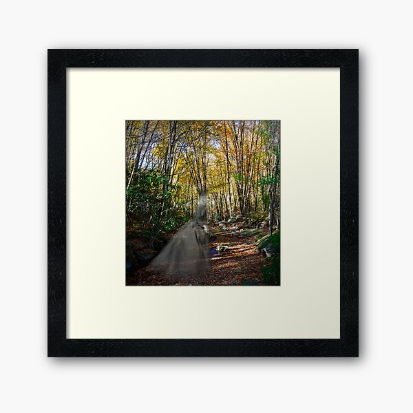 Come walk with me... Framed Art Print
