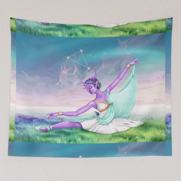 Item preview, Starlight of Libra - 12 Zodiac Ladies designed and sold by ladykraken.