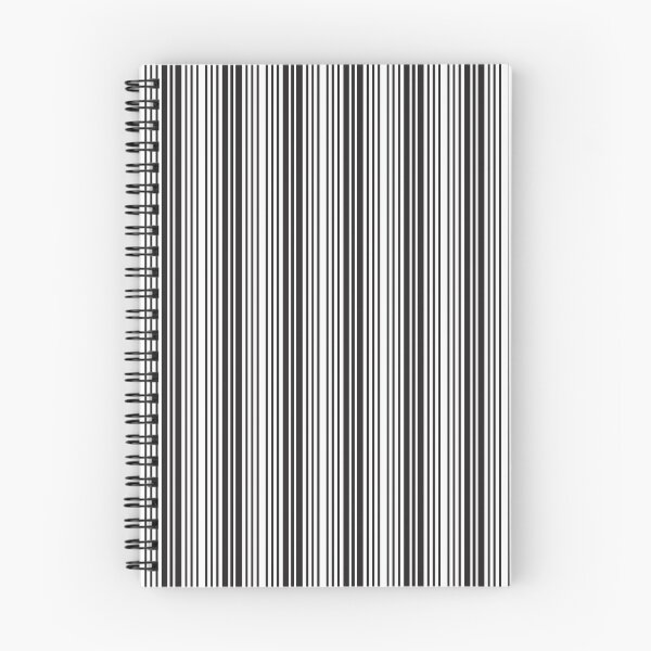 Item preview, black and white thick and thin vertical striped pattern background designed and sold by jennythip.