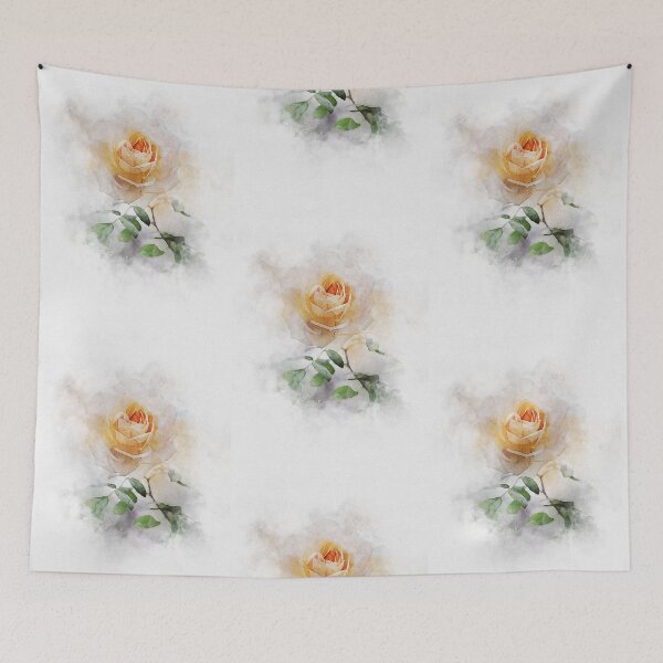 Item preview, Yellow Rose Watercolor designed and sold by joanniecandi.