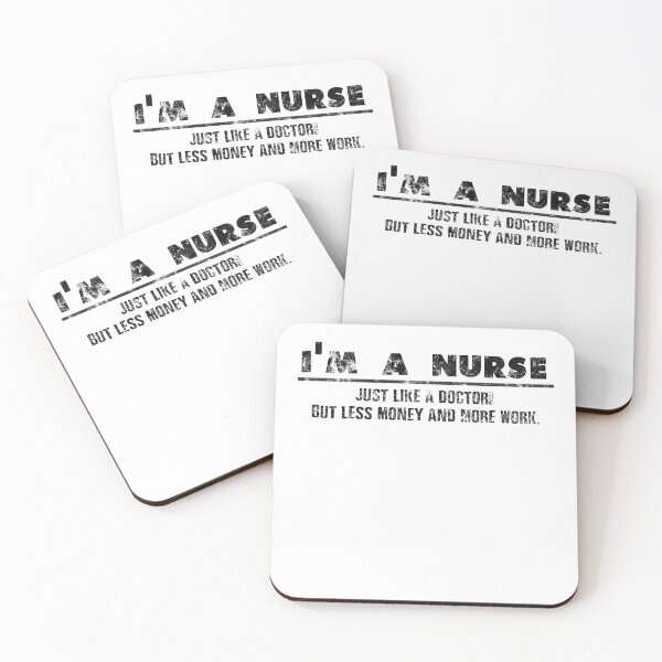 Item preview, I'm A Nurse - Just Like A Doctor For Brave Nurses designed and sold by mcshirtface.