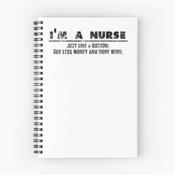 Item preview, I'm A Nurse - Just Like A Doctor For Brave Nurses designed and sold by mcshirtface.