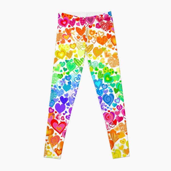 Heart Rainbows Leggings