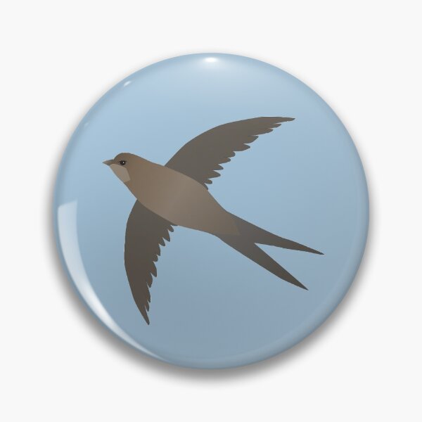 Item preview, Common swift flying in the air designed and sold by Bwiselizzy.