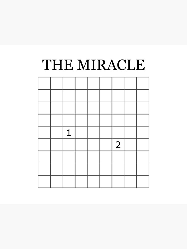 The Miracle Sudoku 