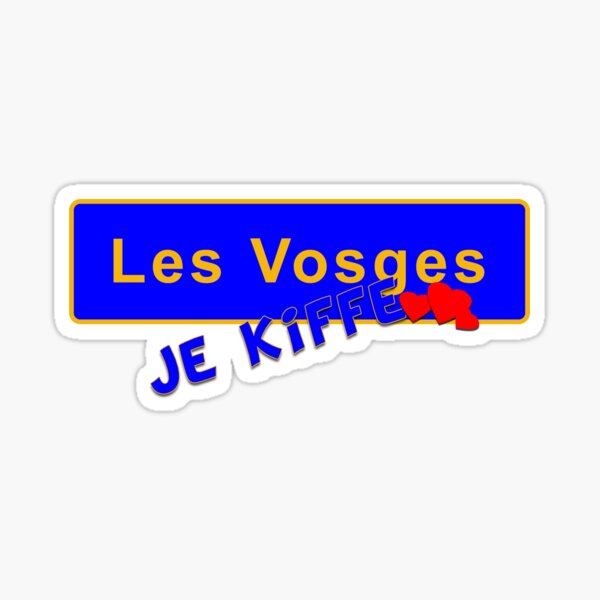 The Vosges I love Sticker
