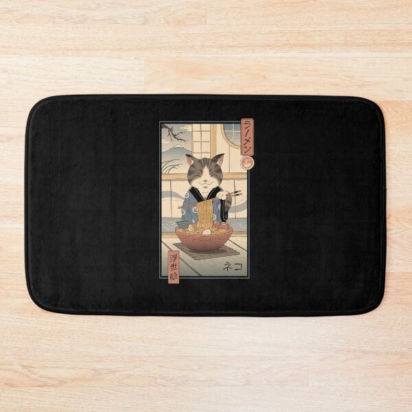Item preview, Neko Ramen Ukiyo-e designed and sold by vincenttrinidad.
