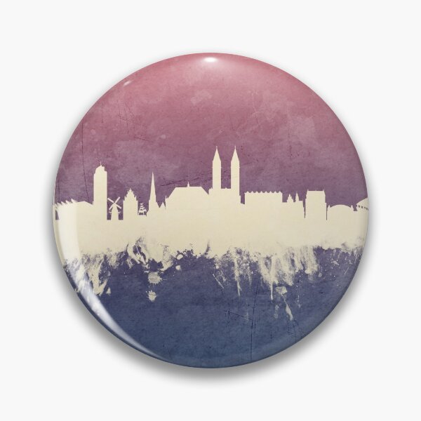 Item preview, Lubeck Germany Skyline designed and sold by ArtPrints.