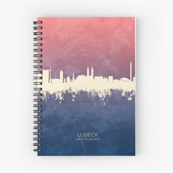 Item preview, Lubeck Germany Skyline designed and sold by ArtPrints.