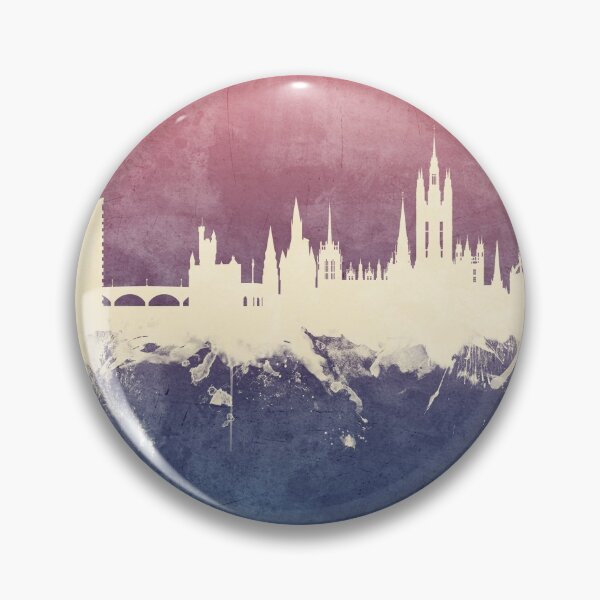 Item preview, Aberdeen Scotland Skyline designed and sold by ArtPrints.