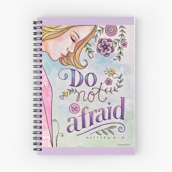 Item preview, Do not be afraid. Matthew 10:31 Bible Verse designed and sold by papemelroti.